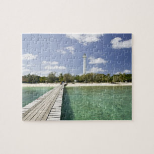 Neukaledonien, Amedee-Insel. Amedee-Insel Pier. Puzzle