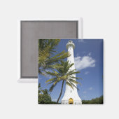 Neukaledonien, Amedee Islet. Amedee Islet Magnet (Vorderseite/Rückseite)