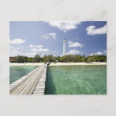 Neukaledonien, Amedee Islet. Amedee Islet Pier. Postkarte (Vorderseite)