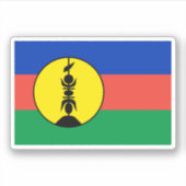 Neukaledonien Aufkleber (Vorderseite)