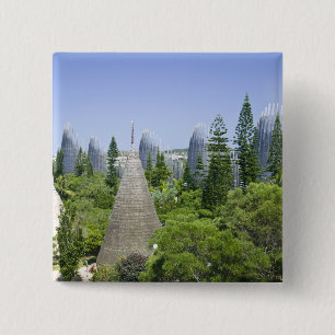 Neukaledonien, Grande Terre-Insel, Noumea. Button