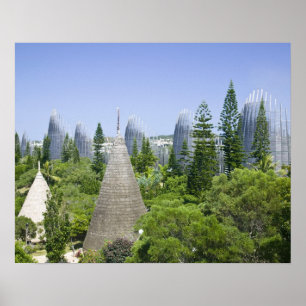 Neukaledonien, Grande Terre Island, Noumea. Poster