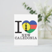 Neukaledonien Liebe v2 Postkarte (Stehend Vorderseite)