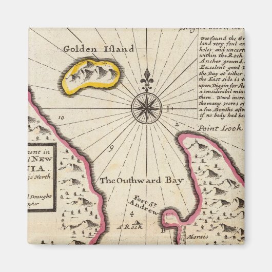 Neukaledonien Magnet (Vorne)