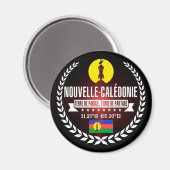 Neukaledonien Magnet (Vorderseite/Rückseite)