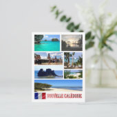 Neukaledonien - Mosaik - Postkarte (Stehend Vorderseite)