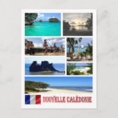 Neukaledonien - Mosaik - Postkarte (Vorderseite)