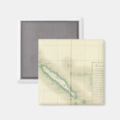 Neukaledonien Ozeanien Nr. 46 Magnet (Vorderseite/Rückseite)