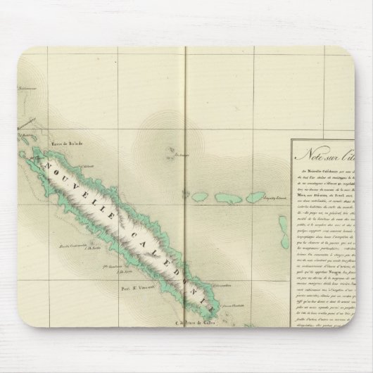Neukaledonien Ozeanien Nr. 46 Mousepad (Vorne)