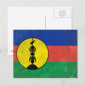 Neukaledonien Postkarte (Vorne/Hinten)