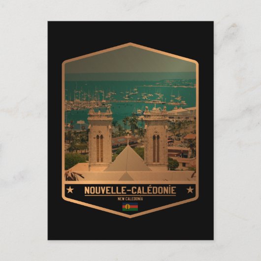 Neukaledonien Postkarte (Vorderseite)