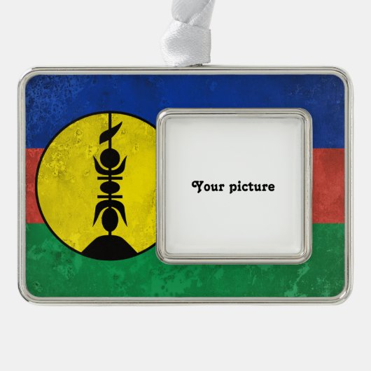 Neukaledonien Rahmen-Ornament Silber (Vorderseite)