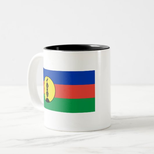 Neukaledonien Zweifarbige Tasse (Vorderseite Links)
