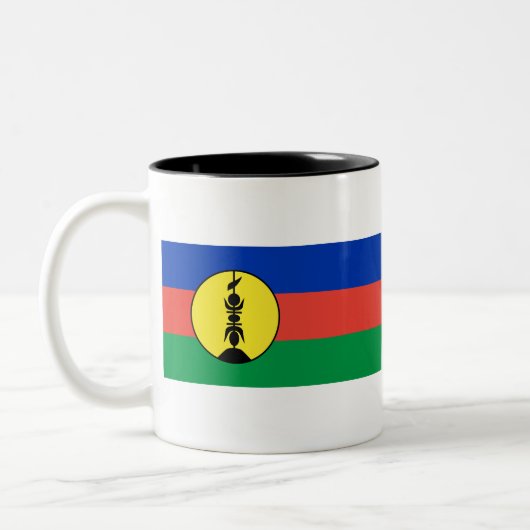 Neukaledonien Zweifarbige Tasse (Links)