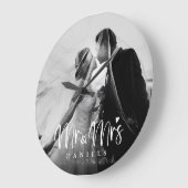 Neulich romantische moderne Personalisierte Großuh Große Wanduhr (Winkel)