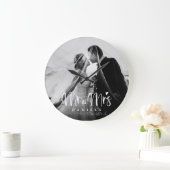 Neulich romantische moderne Personalisierte Großuh Große Wanduhr (Zuhause)