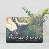 Neulich Weihnachten Verheiratetes Foto Urlaub (Stehend Vorderseite)