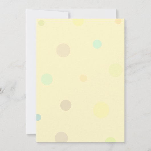 Neulinge Pear Gender Neutral Twins Baby Dusche Einladung (Rückseite)