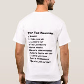 Neulingst-shirt verbessert T-Shirt (Rückseite)