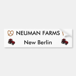 neuman bewirtschaftet Autoaufkleber