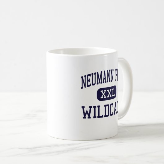 Neumann Vorbereitung - Wildkatzen - hoch - Wayne Kaffeetasse (VorderseiteRechts)