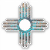 Neumexiko der USA Aufkleber (Vorderseite)