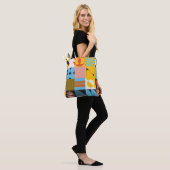 Neumodern Abstrakt: Geometrisches Jazz Tasche (Am Model)