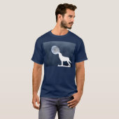 Neumond - heulender Wolf T-Shirt (Vorne ganz)