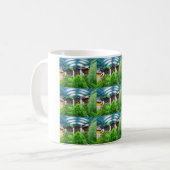 Neun alpine Momente Kaffeetasse (Vorderseite Links)