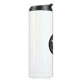 Neun Bambus-Blätter im Kreis Thermosbecher (Nach links gedreht)