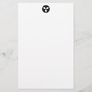 Neun Bambusblätter Briefpapier
