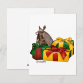 Neun bandförmige Bewaffnung - Urlaubskarte Feiertagskarte (Vorne/Hinten)