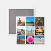 Neun Bilderkollektionen individuell anpassbar Magnet (Vorderseite/Rückseite)