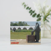 Neun Brücke, Ungarn Postkarte (Stehend Vorderseite)