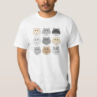 Neun Chinchilla-Entwurfs-T - Shirt