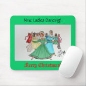 Neun Damen-Tanzen! Mousepad (Mit Mouse)