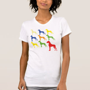 Neun Deutsche Doggen T-Shirt