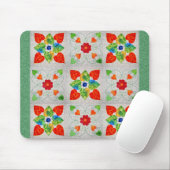 Neun Flecken-Herz-Steppdecke Mousepad (Mit Mouse)