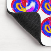 Neun fliegende Untertassen Mousepad (Ecke)