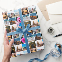 Neun Foto Picture Collage anpassbares Geschenk