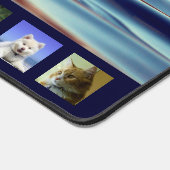 Neun Foto Wasserbild Mit Monogramm Schreibtischunterlage (Ecke)