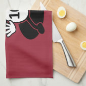 Neun in der Grube Handtuch (Viertel Falte)