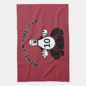 Neun in der Grube Handtuch (Vertikal)