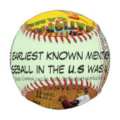 "Neun Innings" Baseball (Vorderseite)