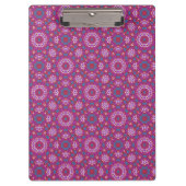 Neun Kaleidoskop Art elf Klemmbrett (Vorderseite)