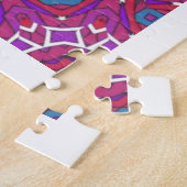 Neun Kaleidoskop Art elf Puzzle (Seite)
