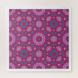 Neun Kaleidoskop Art elf Puzzle