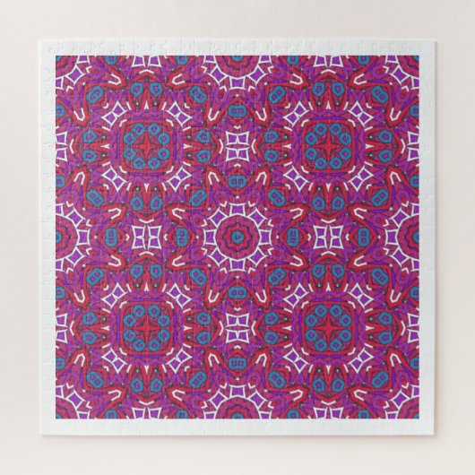 Neun Kaleidoskop Art elf Puzzle (Vertikal)