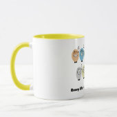 Neun Katzen-Geschenk-Tasse Tasse (Links)