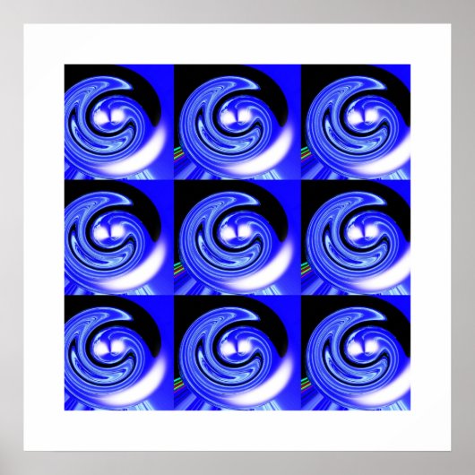 Neun kosmische Wellen Poster (Vorne)